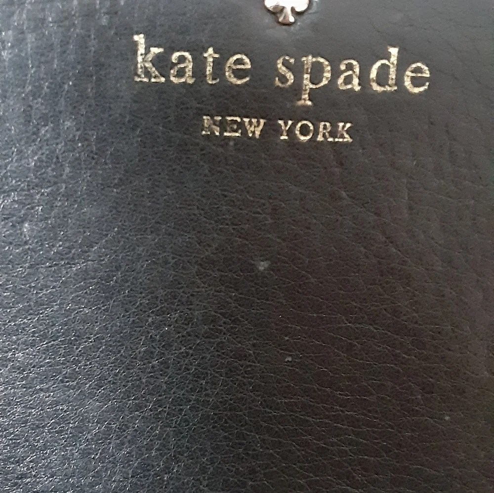 Kate Spade Black Zip-Around Wallet